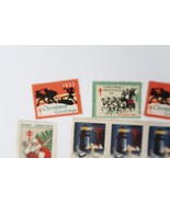 Lot of Vintage 1920&#39;s to 1940&#39;s Tuberculosis Society Christmas Seal Stamps - £11.87 GBP