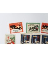 Lot of Vintage 1920&#39;s to 1940&#39;s Tuberculosis Society Christmas Seal Stamps - $14.99