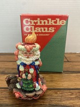 Possible Dreams Crinkle Claus Candle Stick Santa 659121 Figurine 1996 - £13.23 GBP