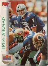 Troy Aikman 1992 Pro Set # 401 - £1.38 GBP