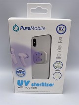 Pure Mobile UV Sterilizer With Suction For Phone Kills 99% of Viruses &amp; Bacteria - £13.42 GBP