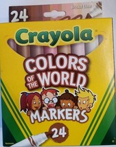 Crayola Colors of the World Markers - 24 Count - £5.12 GBP