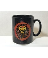 Disney&#39;s The Lion King The Broadway Musical Coffee Cup Mug Black London ... - £7.75 GBP