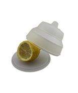 Silicone Collapsible Vegetable Saver &amp; Fruit Keeper BPA FREE Lemon Lime ... - £6.21 GBP