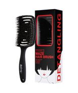 Maze Hair Brush -Curved and Flexible Brush Head, Fast Drying - LOWEST PRICE - $11.99