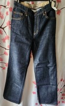 NWT GAP Boy's Loose Fit 1969 Dark Wash Jeans Size 16 Regular - $50.00
