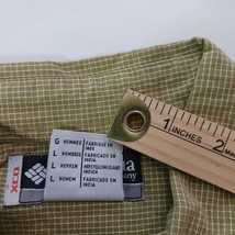 Columbia Sportswear AM7094 Men's Brown Button-Down Collar Short Sleeve Shirt L image 4