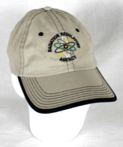 RADIATION REGULATORY AGENCY Beige Baseball Cap Hat Port Authority Strap ... - $9.46