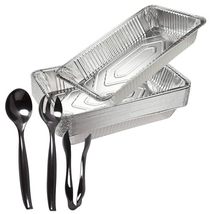 Durable Full Size Deep Aluminum Foil Roasting &amp; Steam Table Pans  Perfe... - $21.61+