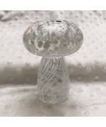 Italian Handblown Murano Glass Mushroom Paperweight by Alessandro Coppol... - $34.65