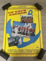 “Up Your Anchor” Original Movie Poster Rolled Video Release Comedy 80s CV - $16.77