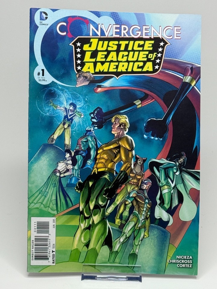 Convergence Justice League of America #1 DC Comics 2015 Nicieza Chriscross - $4.99