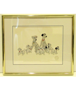 Disney Sericel Limited Edition 101 Dalmatians Perdita Pongo and Pups Fra... - £231.43 GBP