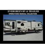 EVERGREEN RV TRAILER MANUALs 535pg for Ever Lite Bay Hill View Service &amp;... - £19.63 GBP