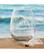 Jaws Shark Head Etched Glasses - Wine, Champagne, Pint Glasses, Shot Glass - €21,52 EUR+