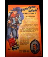 VTG Linen Postcard #5 Frontier Law Wyatt Earp Oren Arnold True Stories W... - $16.90 CAD