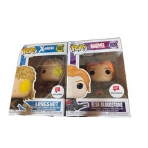 Funko Pop Marvel 1028 Elsa Bloodstone and Longshot 1087 Bundle Set - £18.66 GBP