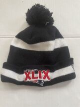 New England Patriots Super Bowl XLIX 49 Beanie Pom Winter Hat New Era To... - $18.32