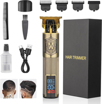 Hair Clippers for Men Professional Zero Gapped Hair Trimmer for Barber T... - £22.97 GBP