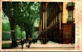 Saratoga New York Ny Grand Union Hotel 1907 Udb Cartolina Detroit Phtographic Co - £14.54 GBP