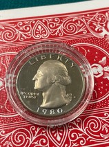 1980-S Quarter Proof UNC From Mint Set - 1 Coin - $17.60