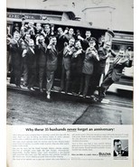 BULOVA - Military - 35 Husbands - Anniversary - 1964 Vintage Print Ad - $9.88