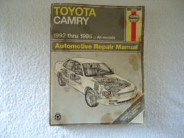 Haynes # 92006 Toyota Camry 1992-1996 All Models Automotive Repair Manual - £16.16 GBP