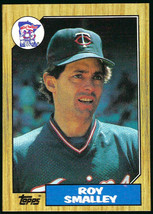 1987 Topps #744 Roy Smalley Minnesota Twins - £1.55 GBP