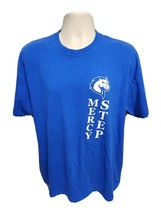 Mercy College New York State Step Adult Blue XL TShirt - £11.87 GBP