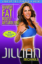Jillian Michaels - Banish Fat Boost Metabolism (DVD, 2009, Canadian) sealed bb - £2.58 GBP
