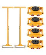VEVOR Machine Skate 13228 lbs 6T Machinery Skate Dolly with Handle 360 R... - €297,13 EUR