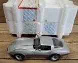 Franklin Mint 1978 Chevy Corvette Silver 25th Anniversary 1:24  Foam NO box - $49.45