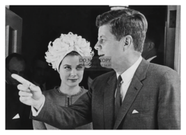 President John F. Kennedy Jfk And Princess Grace Of Monaco 5X7 Photo - £6.69 GBP
