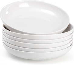 Fasmov Melamine Pasta Bowls, 6 Pack 9 Inches 30 Oz Large Salad Serving B... - £30.51 GBP