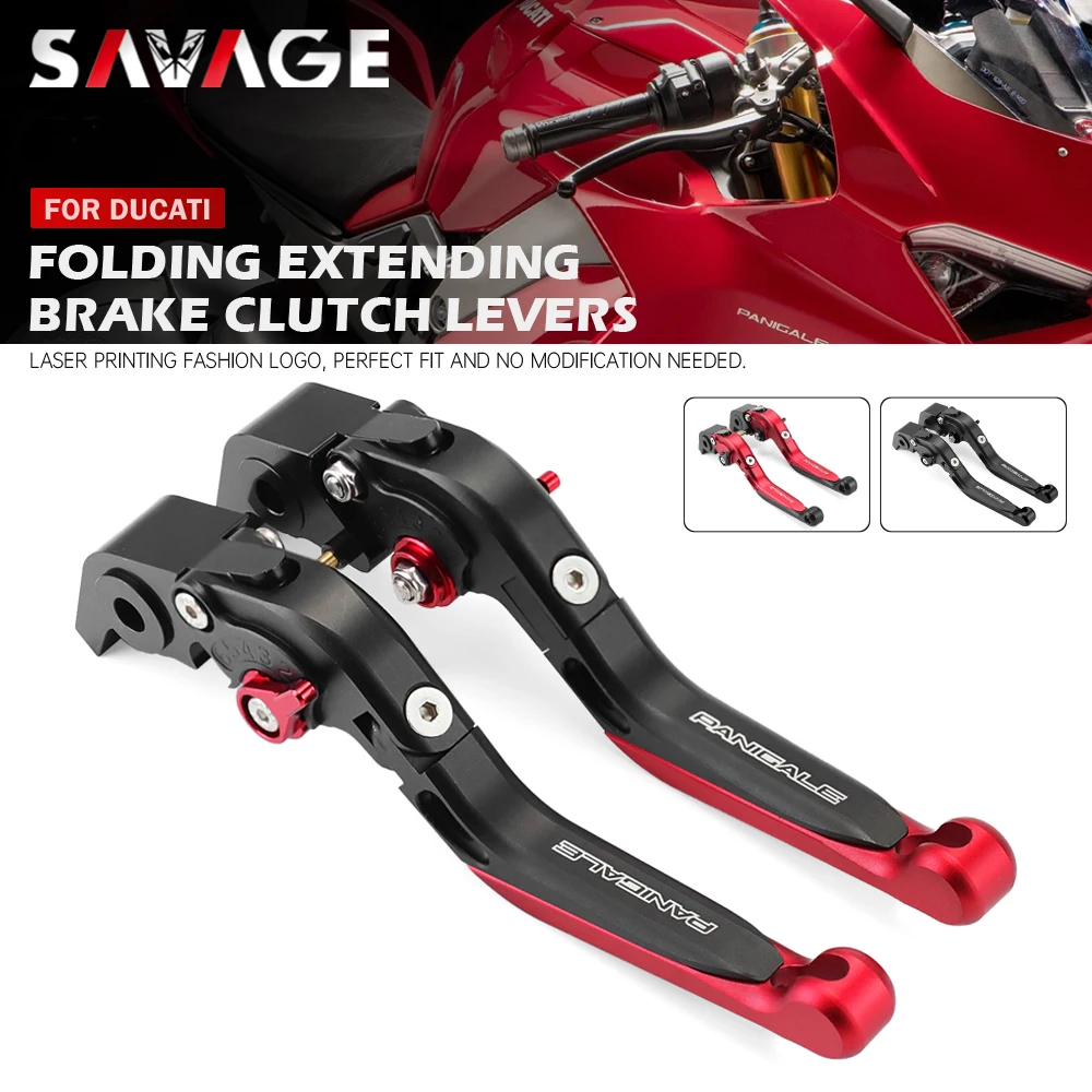 Folding Clutch Brake Lever For DUCATI Panigale V4 V2 899 959 1199/S/R 1299 - £34.31 GBP