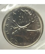 Canadian 1978 25¢ With Small Denticles, 25 Cent Coin ( Free Worldwide Shipping ) - $21.28