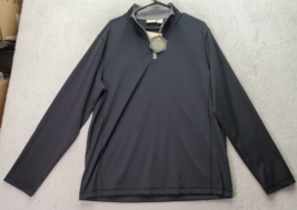 Rorie Whelan Golf Activewear Shirt Men Large Black Polyester Long Sleeve... - $32.40