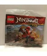 New Ninjago Red Ninja Kai Fire Flight Lego Set Polybag - $15.26