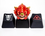 Doom Eternal Resin Key Caps Set Cacodemon Lost Soul Skull UAC Keyboard F... - $79.99