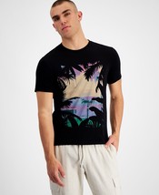 INC INTERNATIONAL CONCEPTS Men&#39;s Silhouette T-Shirt Blue Coast XS B4HP - $9.95