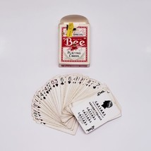 Caesars Palace Vegas Casino Red &#39;Bee&#39; Playing Cards Used Deck Drilled Co... - $8.45