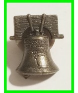 Unique Vintage Philadelphia PA Liberty Bell Lapel Pin ~ NEAT! - £15.63 GBP