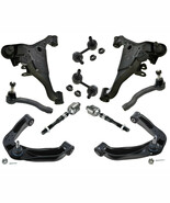 10 Pcs Front Suspension Upper Lower Arms Tie Rods Ends Sway Bar Frontier... - €358,55 EUR