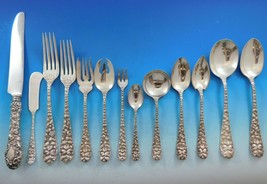 Baltimore Rose by Schofield Sterling Silver Flatware Set Service 189 pcs Dinner - £11,594.88 GBP