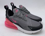 Authenticity Guarantee 
Nike Air Max 270 Pink Black Grey 943345-031 Yout... - $114.95