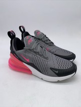 Authenticity Guarantee 
Nike Air Max 270 Pink Black Grey 943345-031 Youth Siz... - $114.95