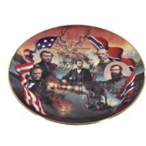 Battles of the American Civil War Plates The Bradford Exchange Lot of 7 - £57.23 GBP