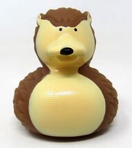 Hedgehog Rubber Duck 2 inch Wild Animal Ducky Collect  Cruise Jeep US Se... - $8.92