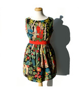 Frida Dress/ Vintage Inspired/ 50s Inspired Dress / Mexican / Rockab - £51.87 GBP