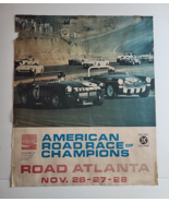 Vintage Road Atlanta Racing Poster American Road Race of Champions Coke BP - £27.95 GBP